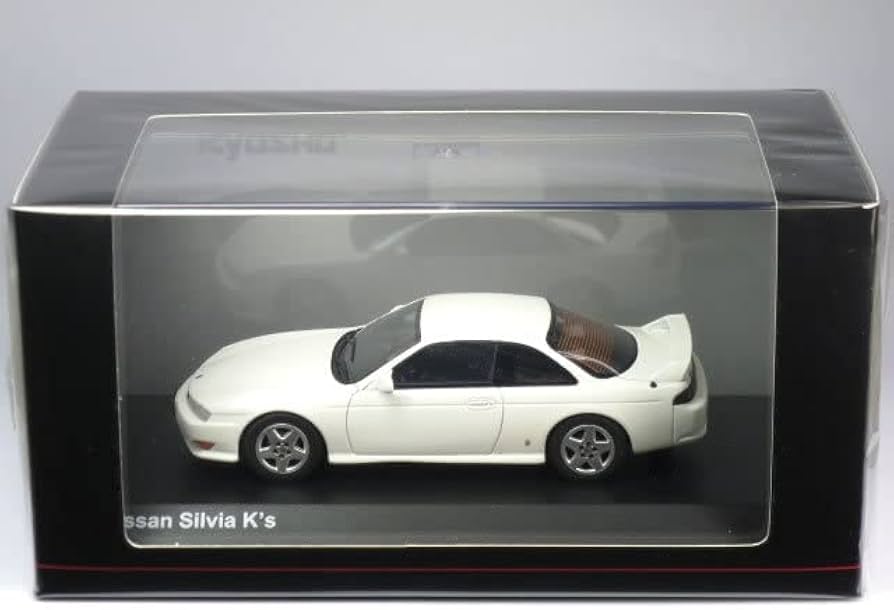 Amazon | 京商 1/43 日産 シルビア K`s (S14) 後期型 ホワイト