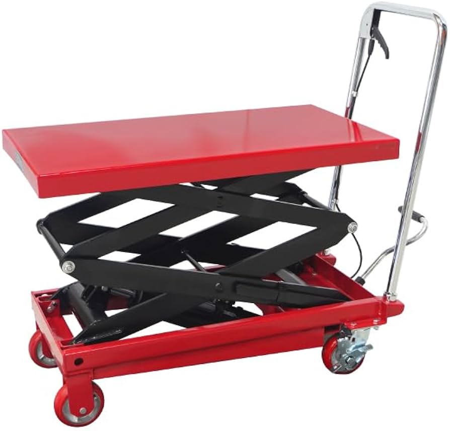 Amazon.co.jp: KIKAIYA リフトテーブル 350kg 高揚程 高上昇 テーブル