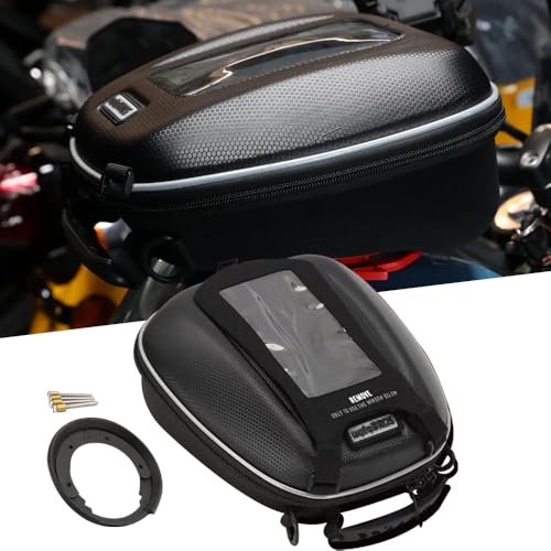 Amazon | FOR ZX-14R ZX14R 2008-2020オートバイ燃料タンクバッグ荷物