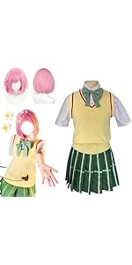 Amazon.co.jp: LUCKYCOS ToLOVEる とらぶる モモ ナナ コスプレ 衣装