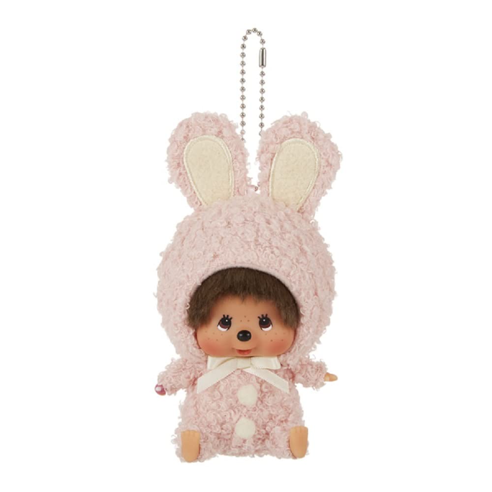 Amazon.co.jp: セキグチ もこもこバニー モンチッチ 顔でかSSキー