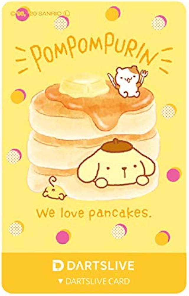 Amazon | DARTS LIVE CARD ダーツライブカード ポムポムプリン'20 _
