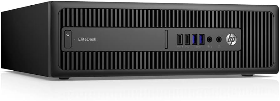 Amazon.com: HP EliteDesk 800 G2 SFF Desktop PC, Intel i5-6500 3.20