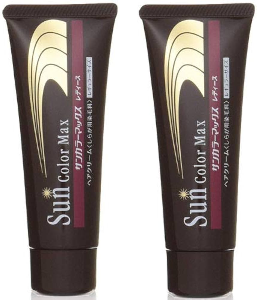 Amazon | ケンコー 白髪染め サンカラーマックス 女性用 75g 【2個