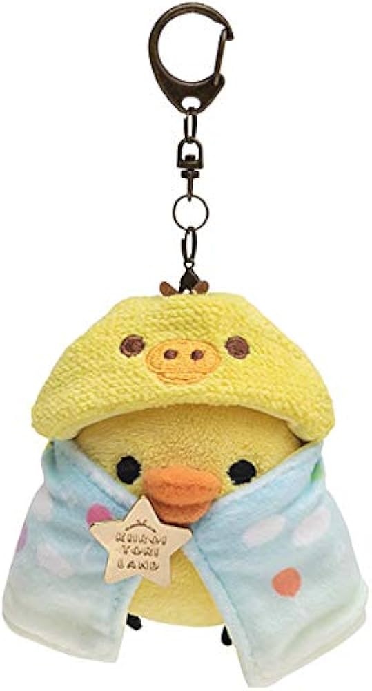 Amazon.co.jp: キイロイトリ ぬいぐるみ キーホルダー 遊園地に