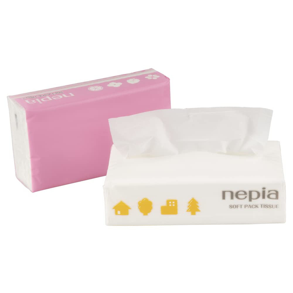 Amazon.co.jp: ネピア ティッシュ ソフトパック 400枚(200組)×5パック
