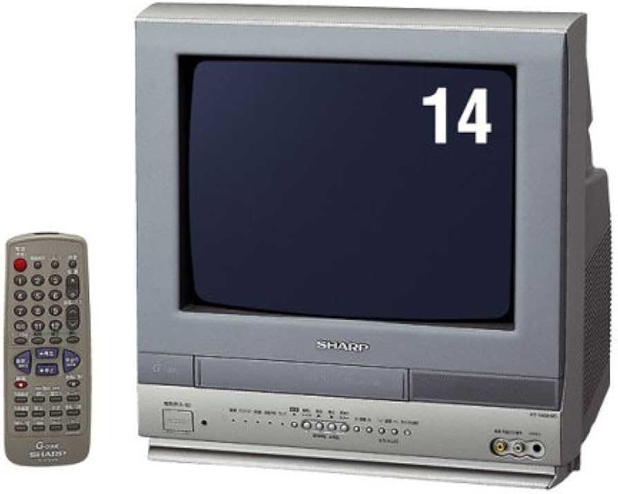 Amazon | SHARP デュエット VT-14GH10 ビデオテレビ | シャープ(SHARP
