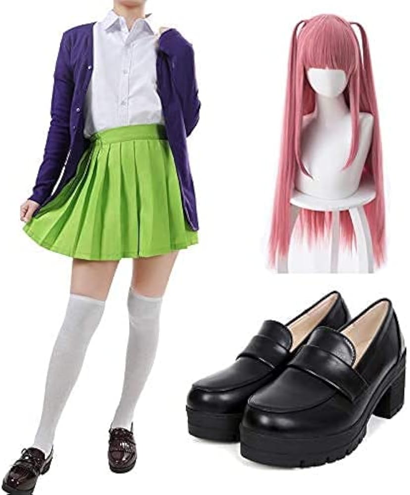 Amazon.co.jp: [たのしい] フルセット ウィッグ、靴付き 五等分の花嫁