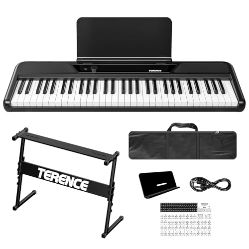 台座付き TERENCE TS-02 電子ピアノ 61鍵 台座付き TERENCE TS-02 電子