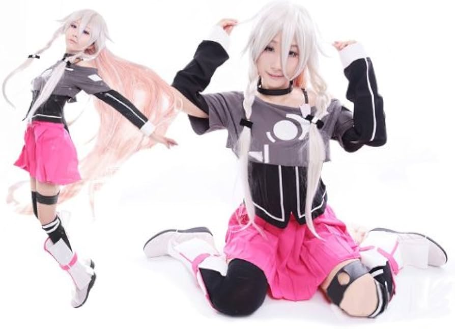 Amazon.co.jp: コスプレ衣装 vocaloid3 IA イア♪新人公式服風フル