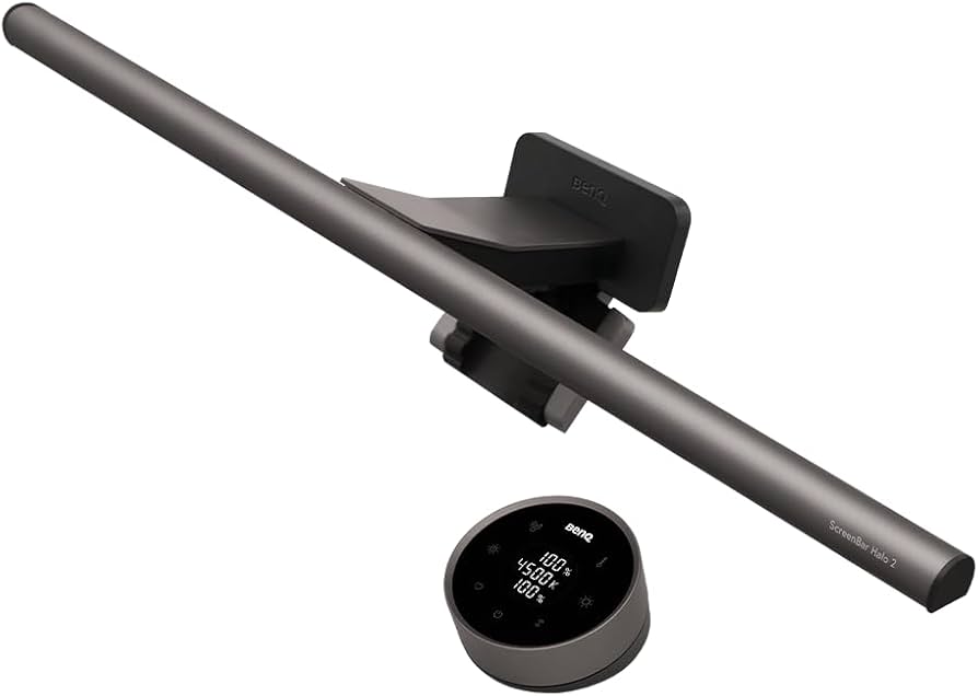Amazon.com: BenQ ScreenBar Halo 2 LED Monitor Light Bar - Wireless