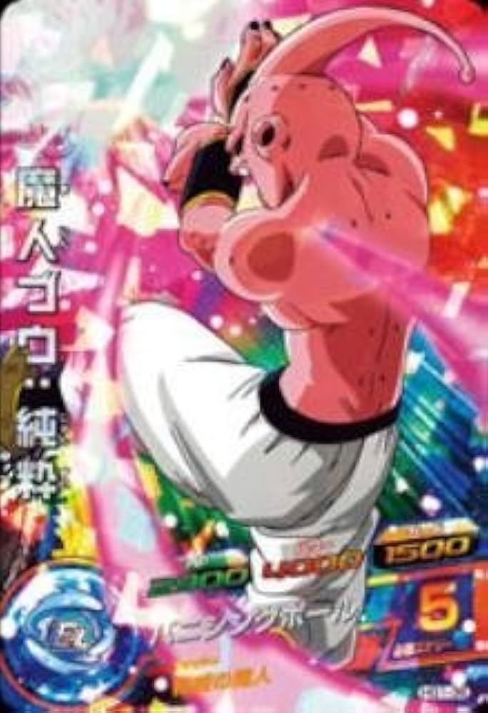 Amazon.co.jp: ドラゴンボールヒーローズ/GM1弾/HG1-36/魔人ブウ：純粋