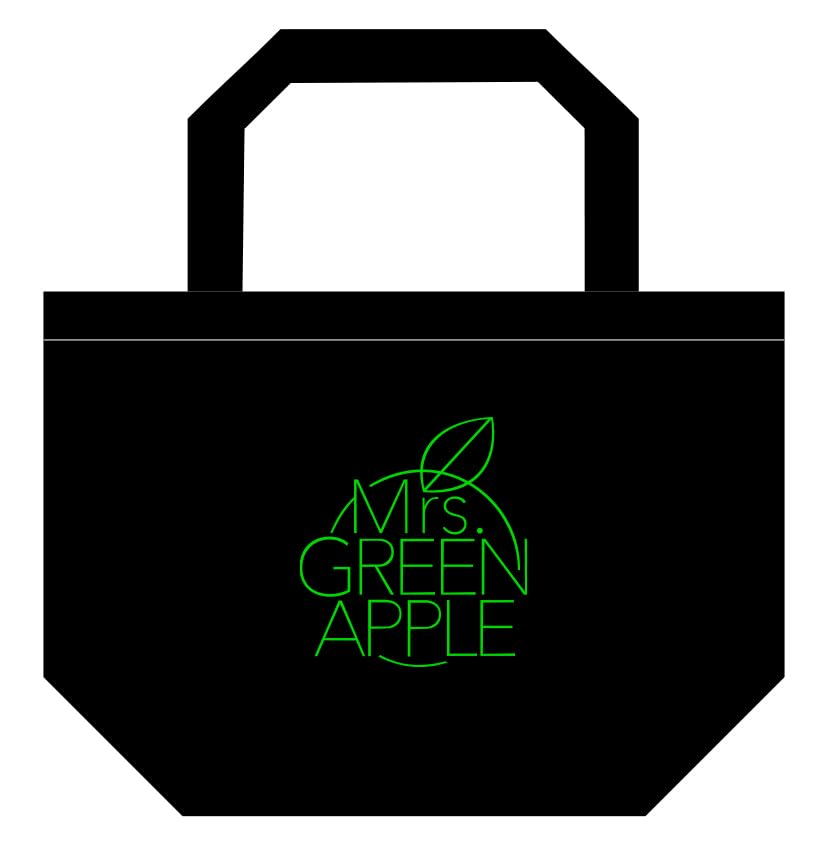 Amazon.co.jp: Mrs.GREEN APPLE vol.2 トートバッグ S (黒×緑) : おもちゃ