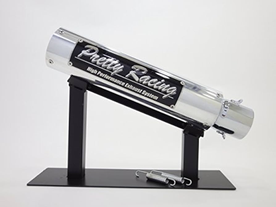 Amazon | PRETTY RACING製 50.8π PRETTY製 アルミサイレンサー2