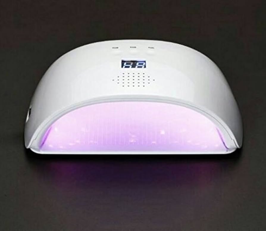 ネイルライトCHRISTRIO UV/LEDランプ ピンク48w ネイルライトCHRISTRIO