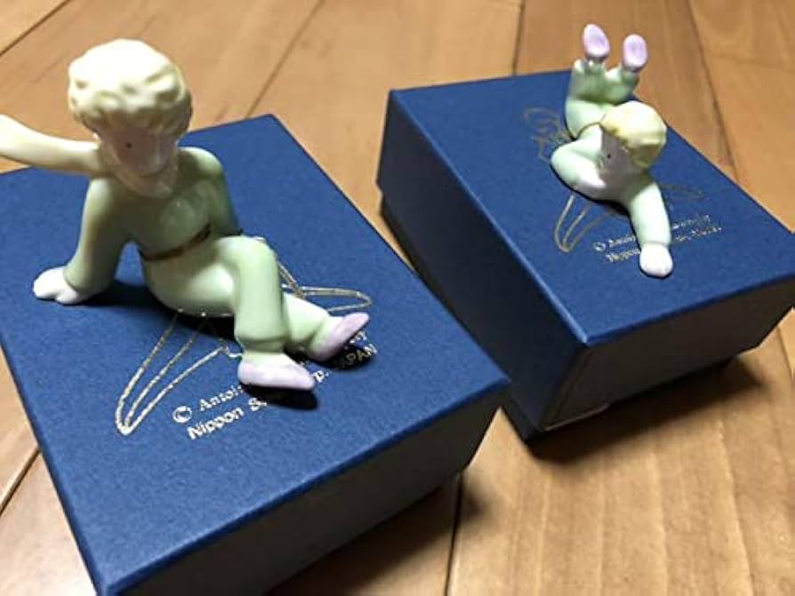 Amazon.co.jp: 星の王子さま 陶器 置物 生産終了 ボーンチャイナ製人形