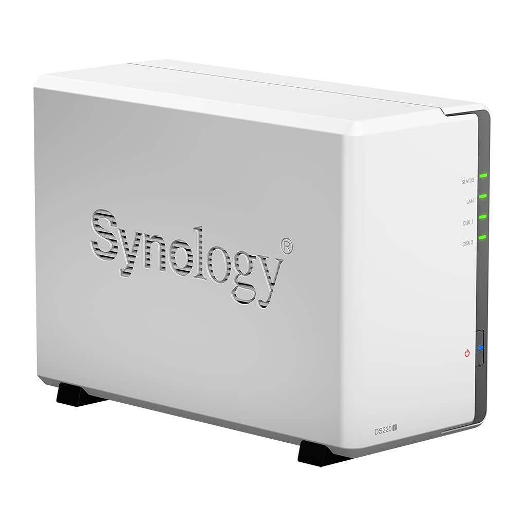 Synology DiskStation DS220j NAS Server for Business with Quad Core