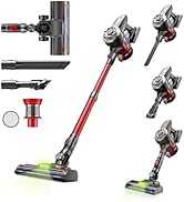 Amazon | 掃除機 コードレス【超軽量自走式設計・グリーンLEDライト