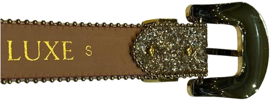 Amazon | LUXE BELT CRYSTAL Luxury Gold 金 ゴールド ラインストーン