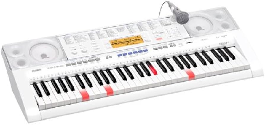 Amazon.co.jp: CASIO 光ナビゲーションキーボード(61鍵盤) LK-205 LK