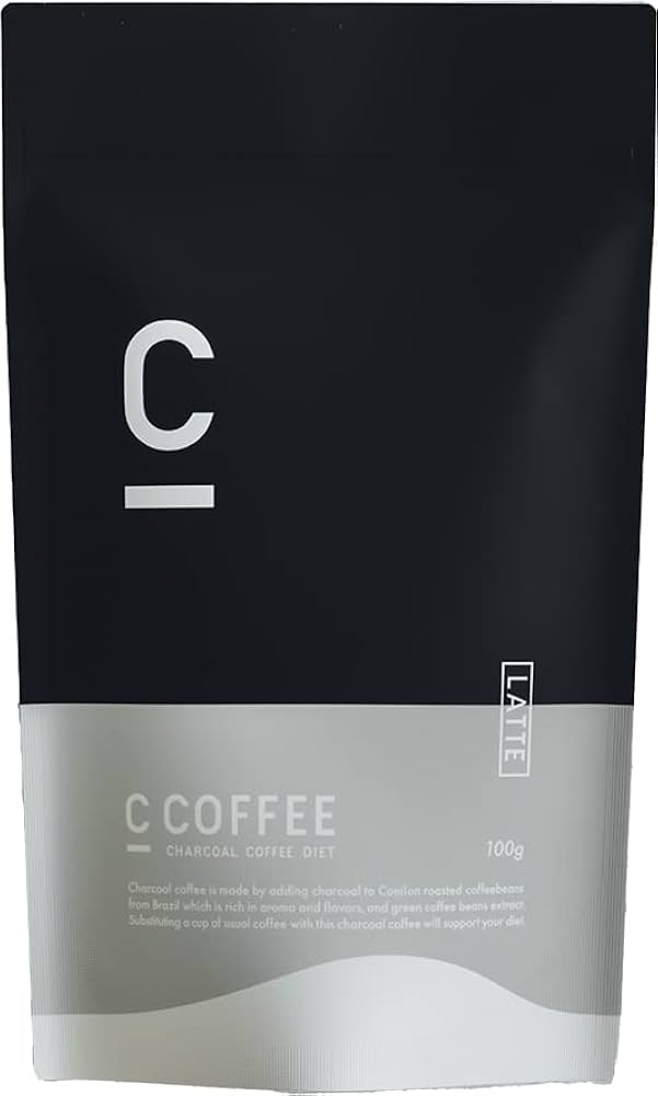 Amazon.co.jp: C COFFEE ラテ 100g ダイエットコーヒー チャコール