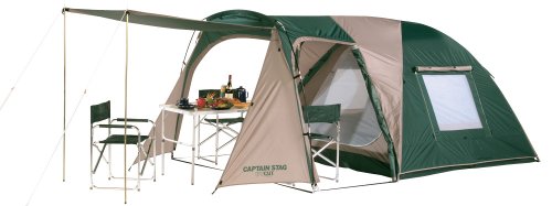 Amazon | キャプテンスタッグ ツールームドームUV(3?4人用) (キャリー