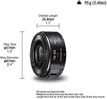 Amazon.com : Panasonic LUMIX H-PS14042E-K Powerzoom 14-42 mm GX