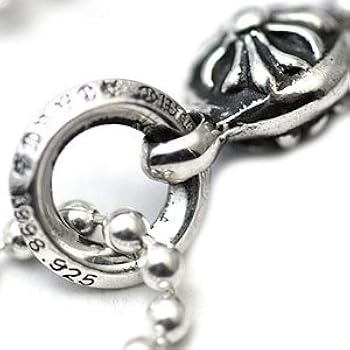 Amazon.co.jp: Chrome Hearts Pendant 1 Ball Tiny CH Cross Charm