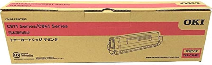 Amazon.co.jp: OKI トナーカートリッジTNR-C3LM1 マゼンダ 純正品