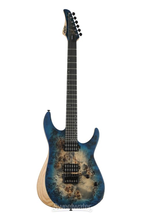 Amazon | Schecter Reaper-6 - Satin Sky Burst | エレキギター | 楽器