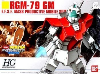 Amazon.com: Bandai RGM-79 GM Gundam 1/144 Model Kit 20 HGUC