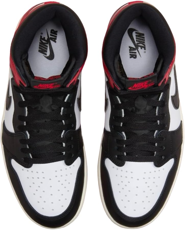 Amazon.com | Reimagined Air Jordan 1 Retro High OG Black Toe