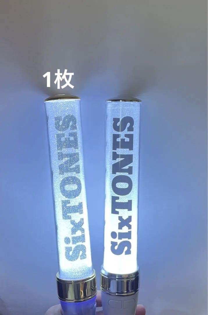 2本 SixTONESチェンエラ ペンライト14色・黒8色・金 2本セット チェンエラ