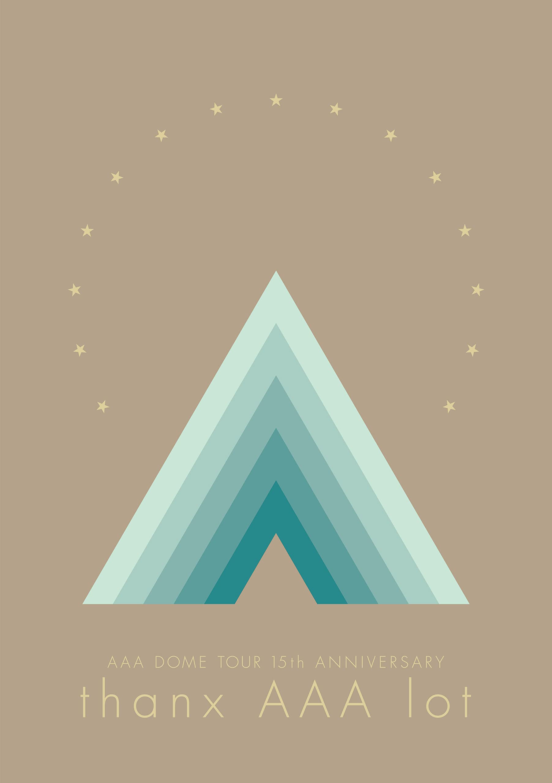 AAA - AAA DOME TOUR 15th ANNIVERSARY -thanx AAA lot- [4DVD + Photo