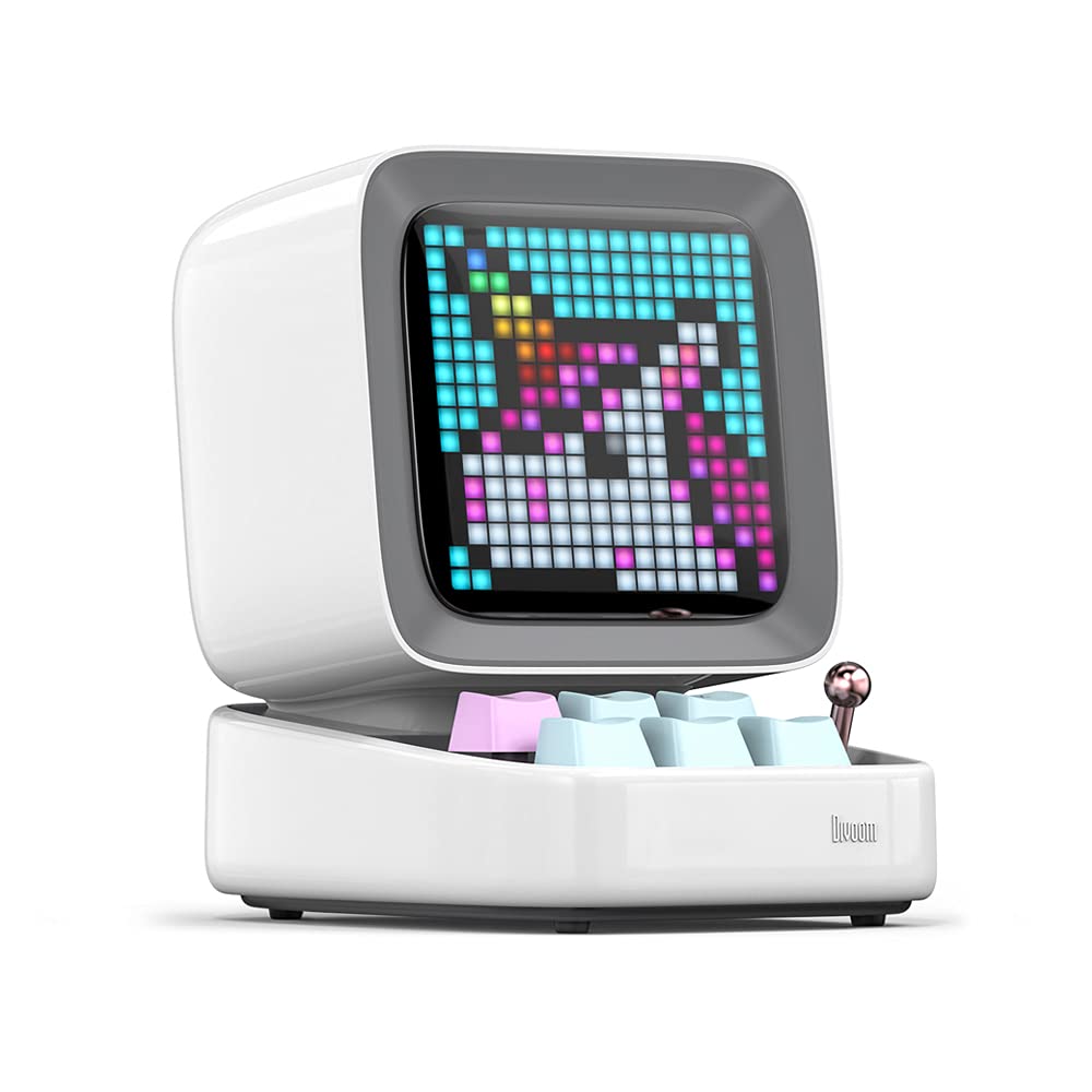 Amazon.co.jp: DIVOOM DITOO PLUS (ホワイト) ポータブルスピーカー