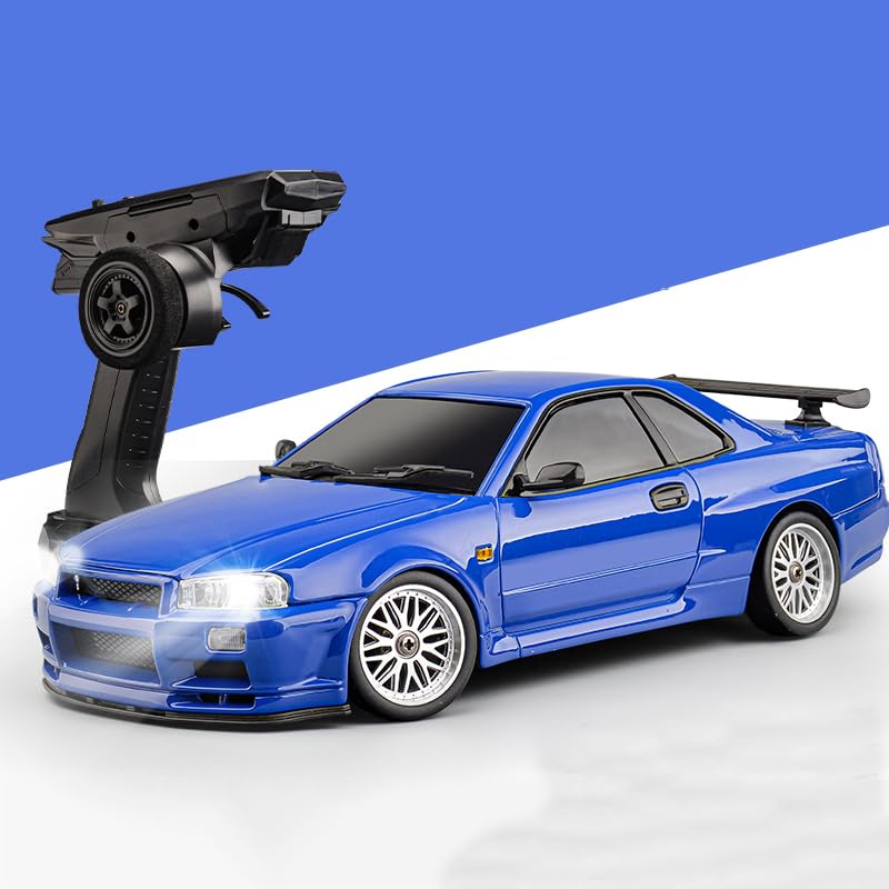 Amazon.co.jp: LDR/C 1/18ドリフトカー GTR R34ラジコンカー ドリフト