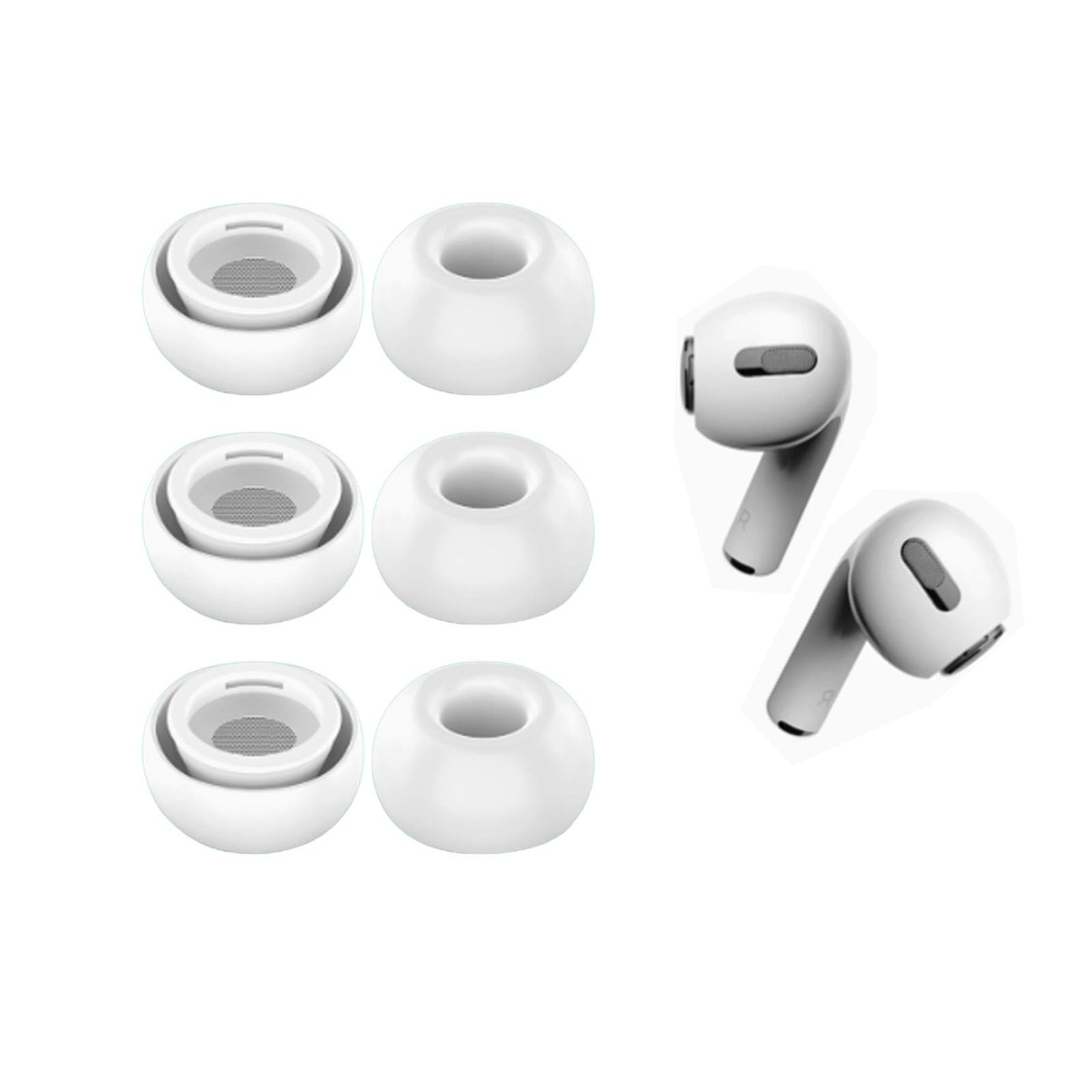 Amazon | AirPods Pro イヤーピース 第1/2世代対応 シリコン イヤー