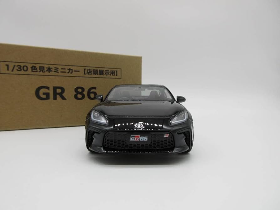Amazon | 1/30 ミニカー 新型GR86 カラーサンプル 非売品 ミニカー