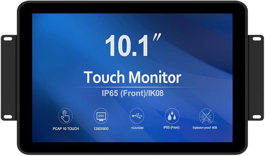 Amazon.com: GreenTouch 10.1 inch 10 Points Front Waterproof