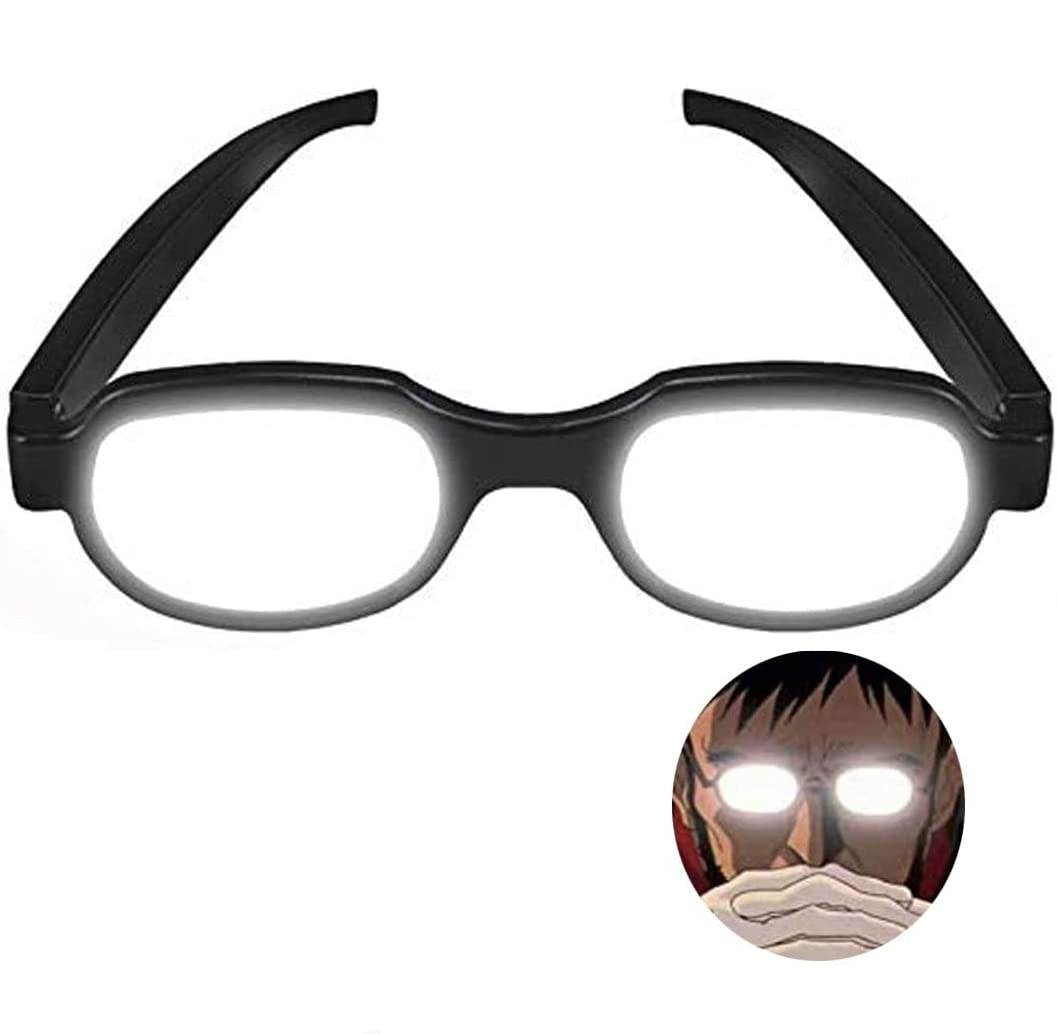 Amazon.co.jp: 億騰 発光LEDメガネ 光るメガネ 名探偵コナン 工藤新一