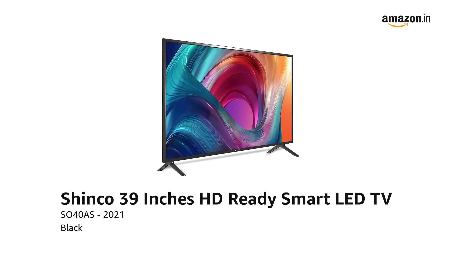 Shinco 80 cm (32 Inches) HD Ready Smart LED TV SO32SF (Black