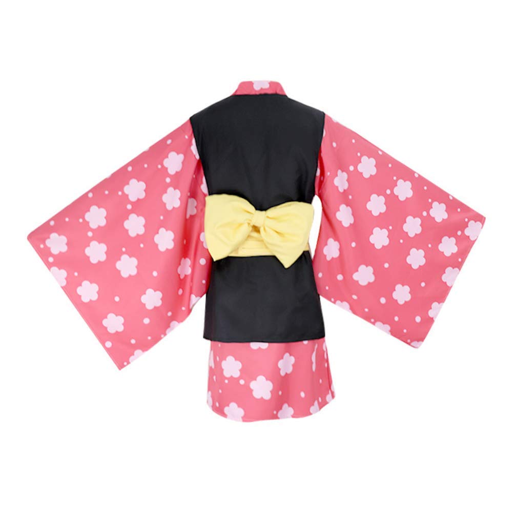 Amazon.co.jp: 鬼滅の刃 真菰コスプレ衣装5点セット お面付 真菰