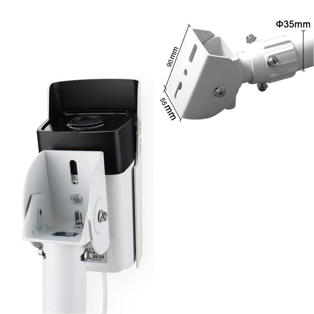 Amazon.co.jp: AKNPMHT 監視カメラブラケット伸?が自在30cm~60cm監視