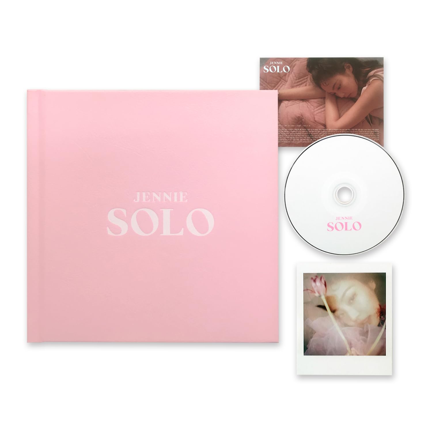 JENNIE - [SOLO] (Photobook Ver.) Photobook + Lyrics Postcard +