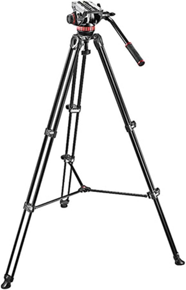 Amazon | Manfrotto 三脚 ツイン3段アルミ MSタイプ ビデオキット