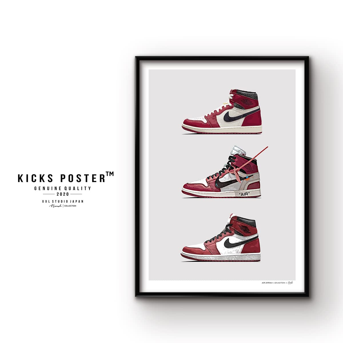 Amazon.co.jp: ノーブランド品 エアジョーダン1 シカゴ ロストアンド