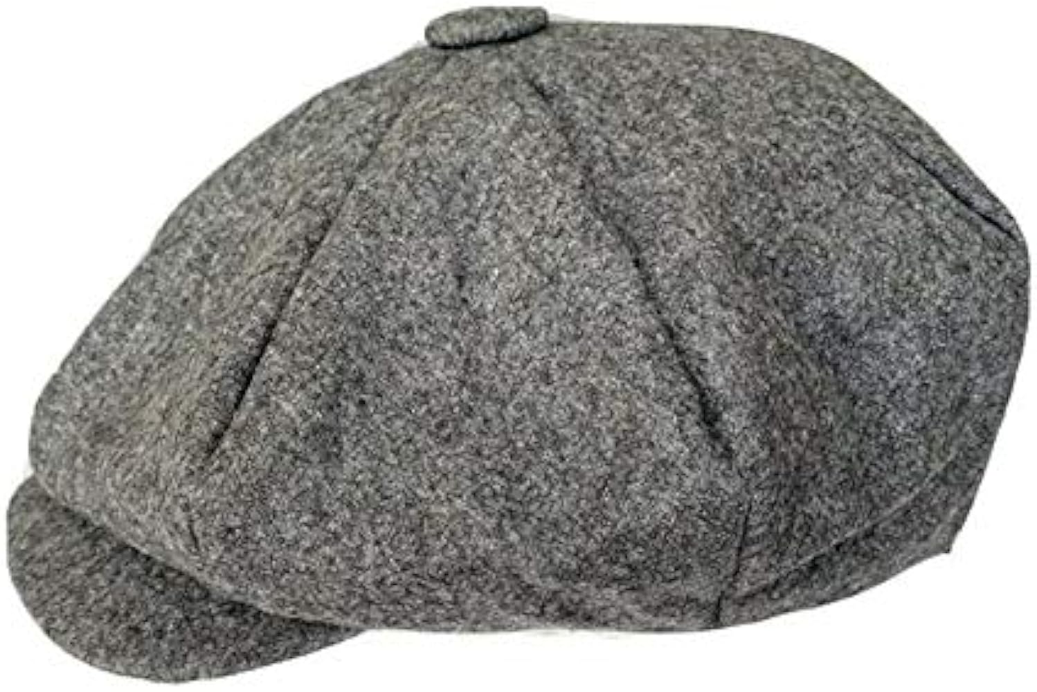 Epoch Men's Oversize 100% Wool 8 Panel Big Apple Applejack Newsboy