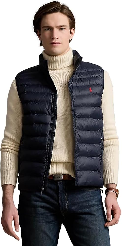 Amazon.co.jp: Polo Ralph Lauren メンズ ダウンポニー フルジップ