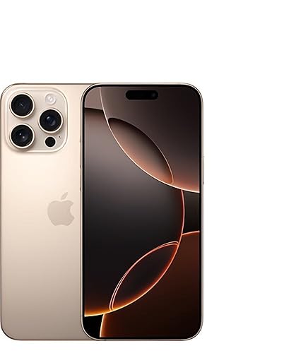 Amazon.com: Apple iPhone 16 Pro Max, 256GB, Desert Titanium - T