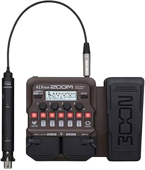 Amazon.com: Zoom A1X FOUR Acoustic Instrument Multi-Effects